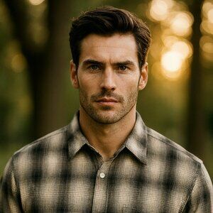Carhartt Black & Gray Plaid Button-Up Flannel Shirt – Size XXL